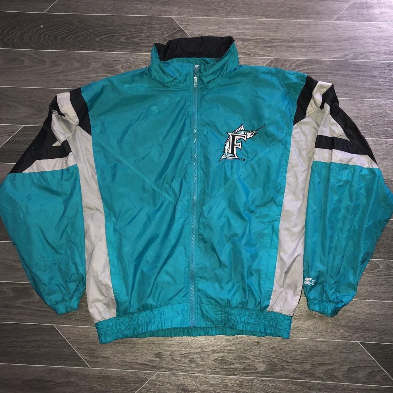 Vintage Starter Vintage store Florida Marlins zip up jacket