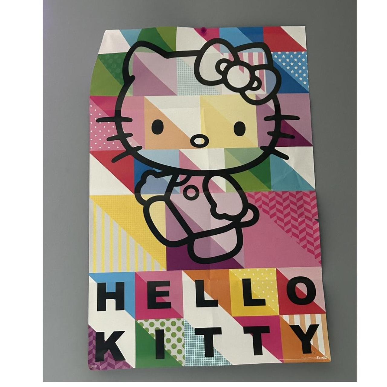 HELLO KITTY POSTER🎀💗🌈⭐️ 🎀• Great Condition!!! 🎀• - Depop