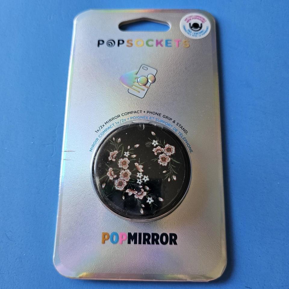 Popsockets PopMirror: 1X/2X Mirror, Grip & Stand - PINK BLOSSOM