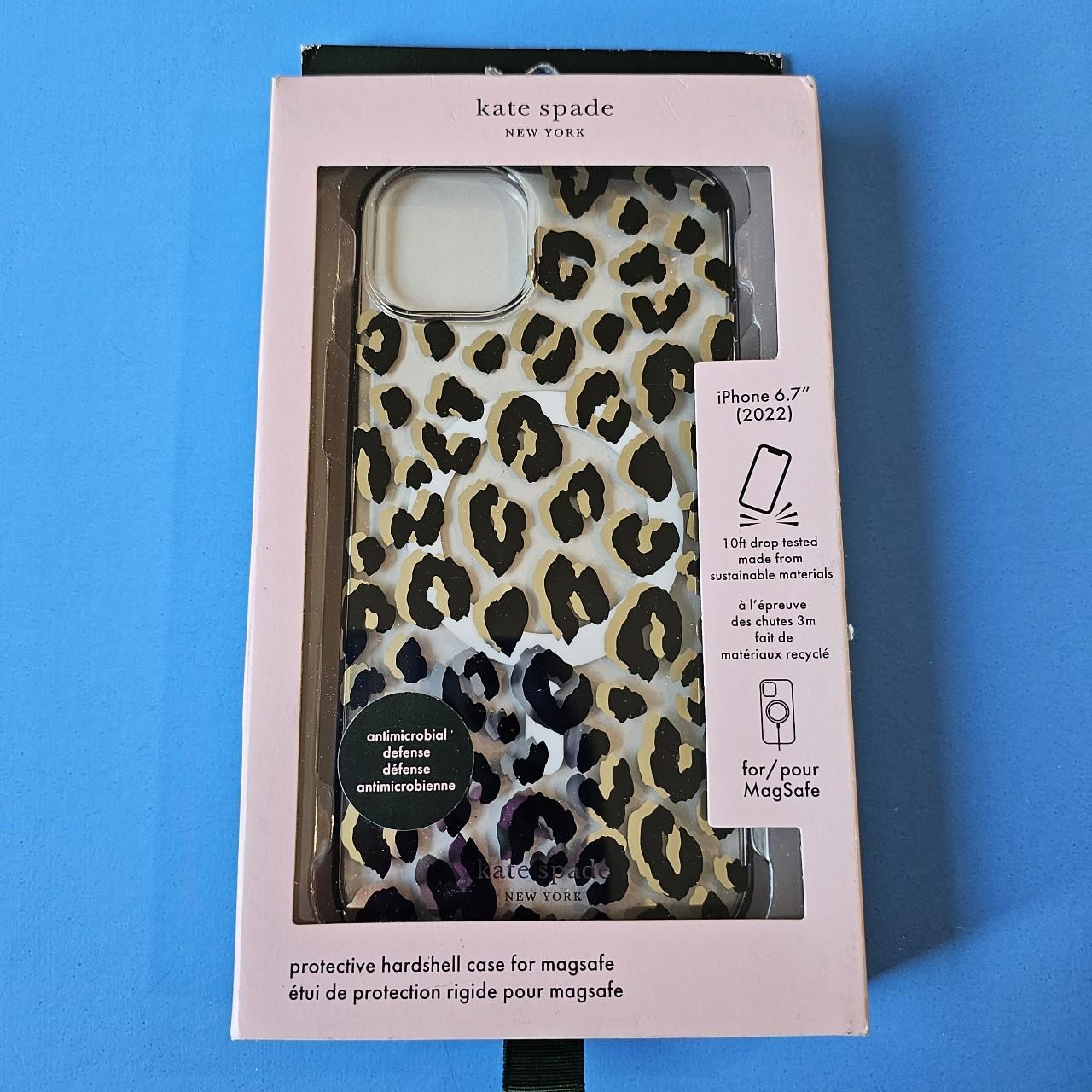 Kate Spade New York Apple iPhone 14 Pro Max Protective Case with MagSafe -  City Leopard
