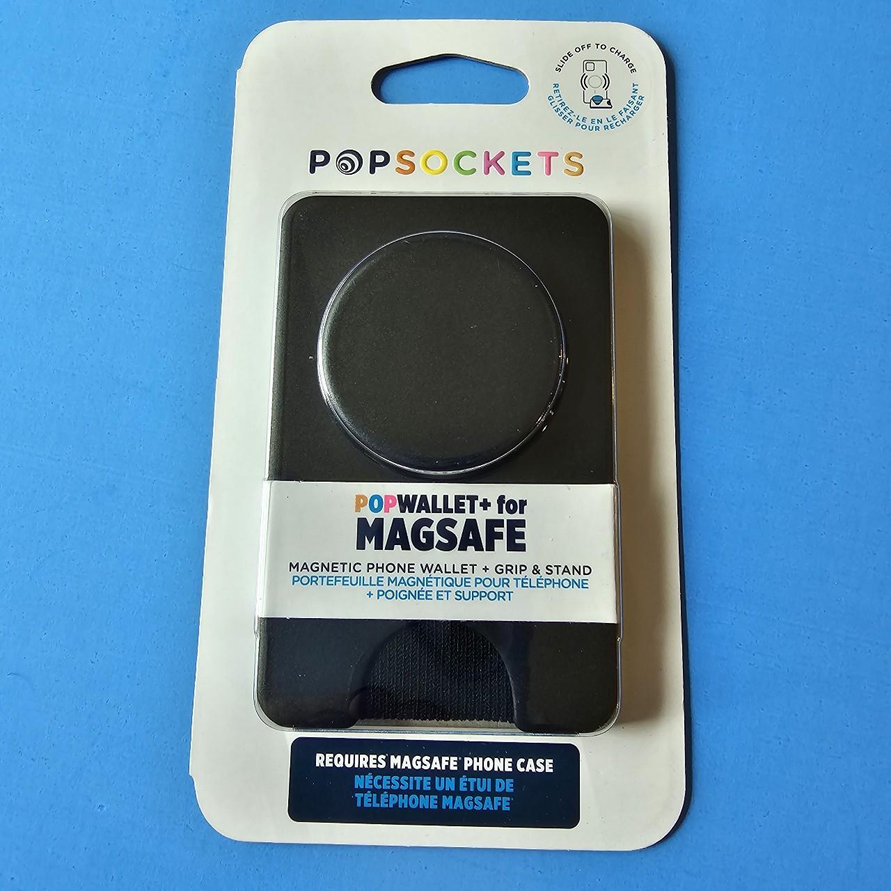 PopSockets Magnetic Phone Grip and Stand Compatible with MagSafe - Black