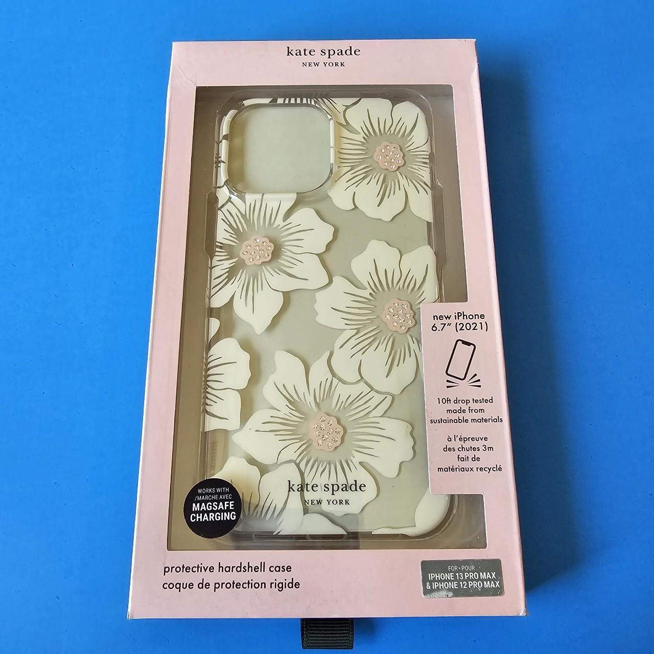 Kate Spade New York Apple iPhone 13 Pro Protective Case - Hollyhock Floral