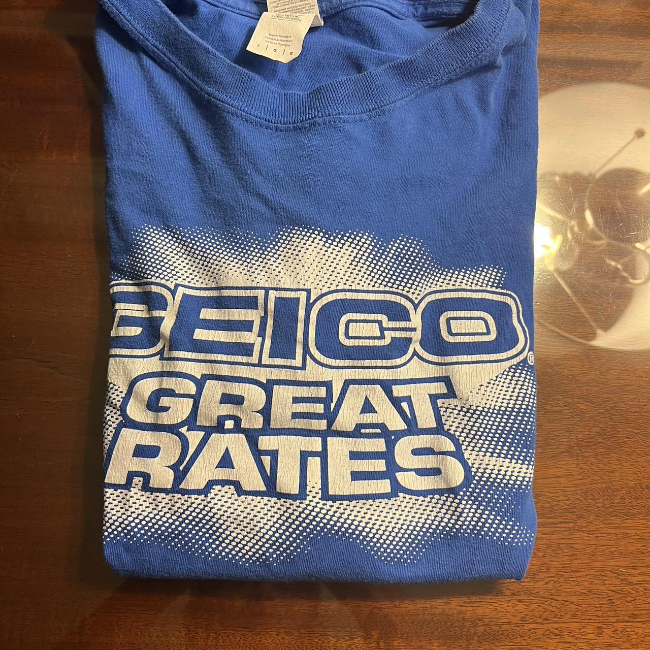 Large vintage Geico shirt #Vintage #2000 #Y2K - Depop