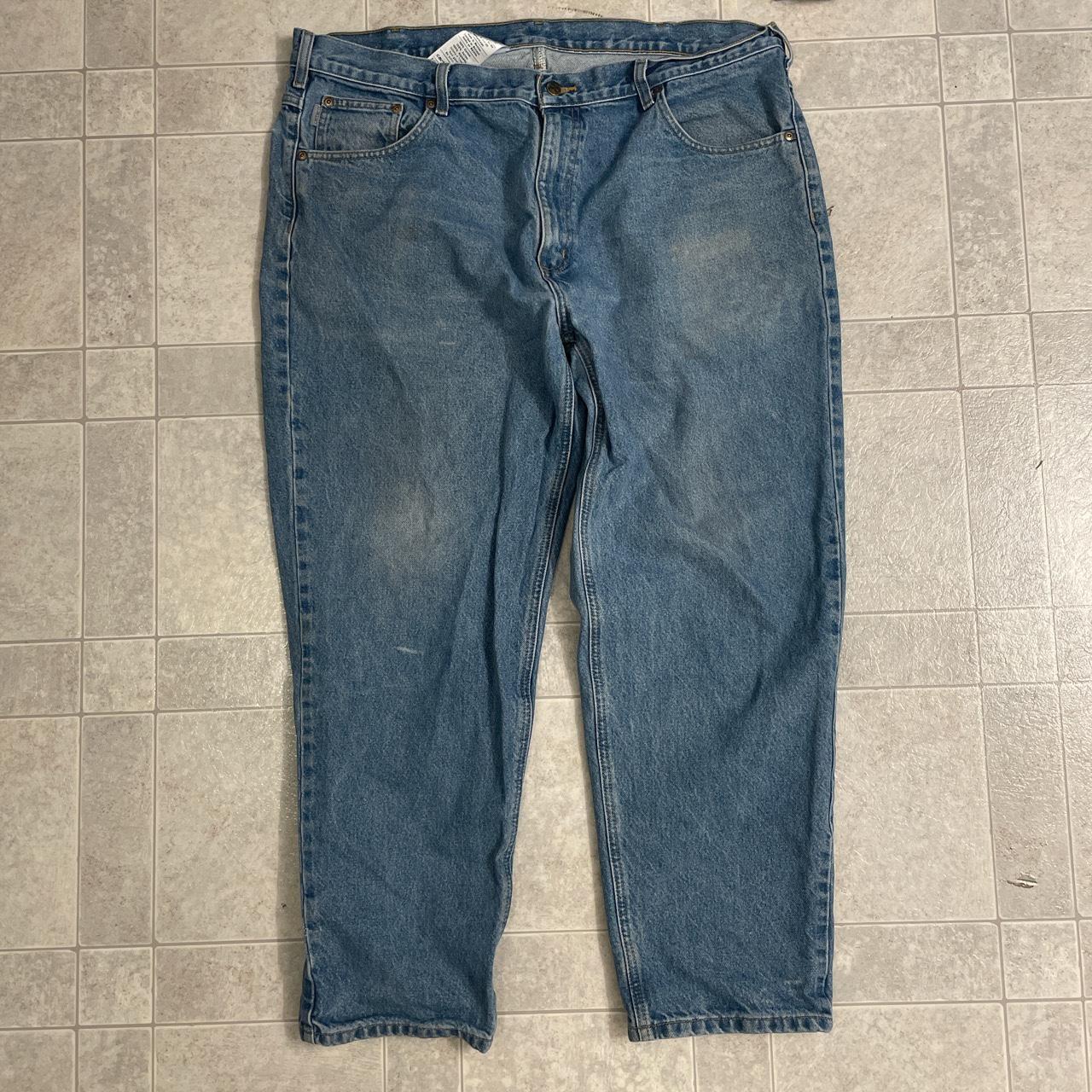 Carhartt Jeans Baggy Carhartt blue jeans in good... - Depop