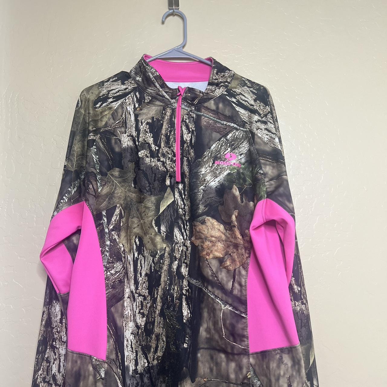 Pink camo vintage mossy oak jacket