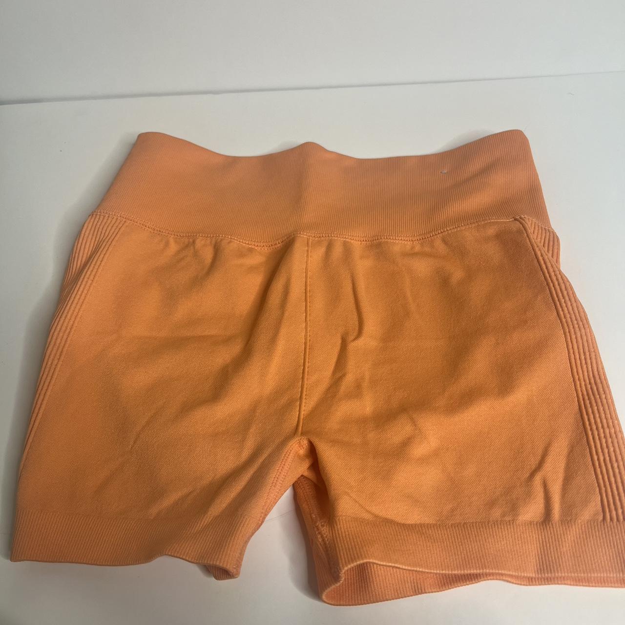 Forever 21 bike shorts orange