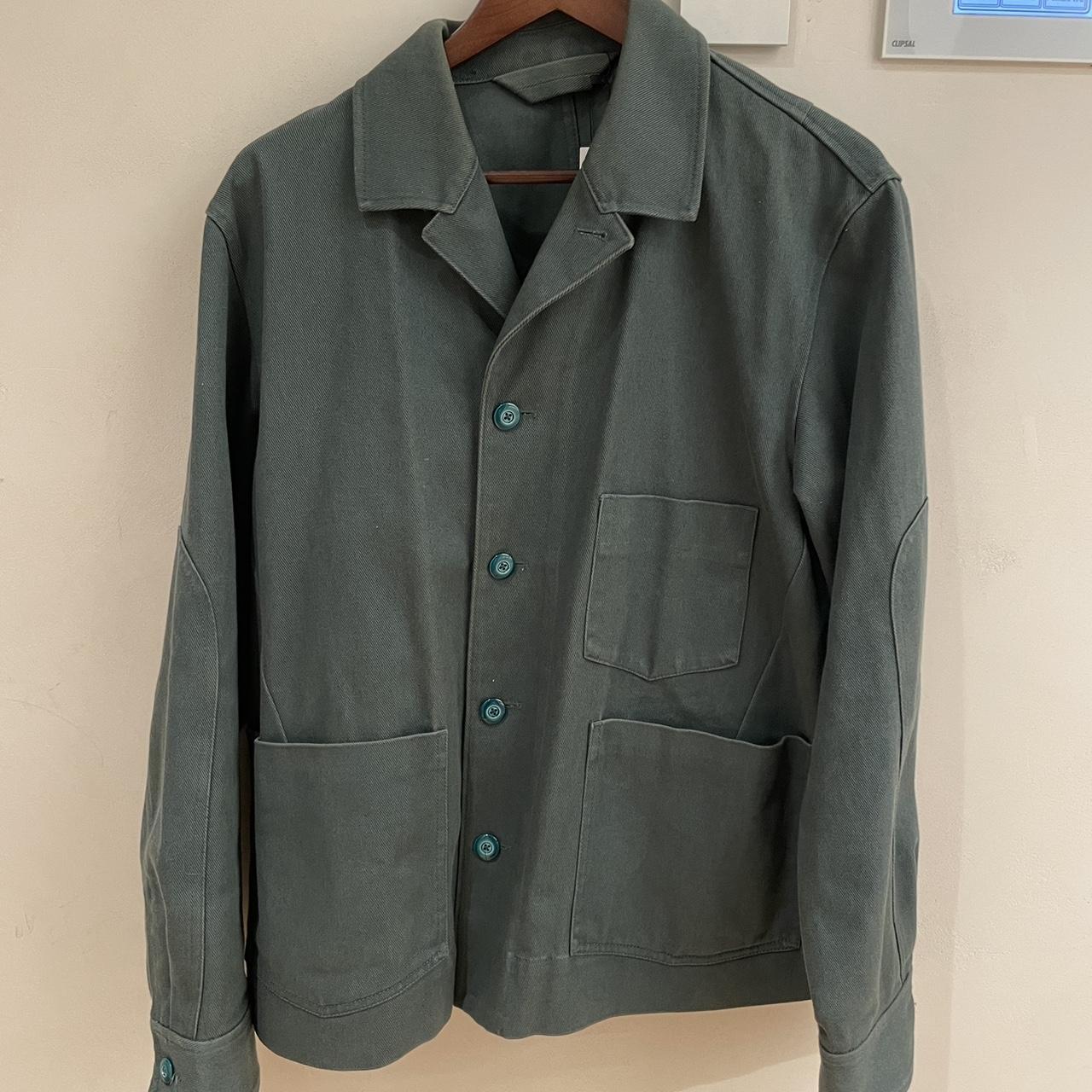 Acne Studio サイズ　50 Acne Studio Green Jacket Size 50 NO RETURN AND REFUND. | Depop