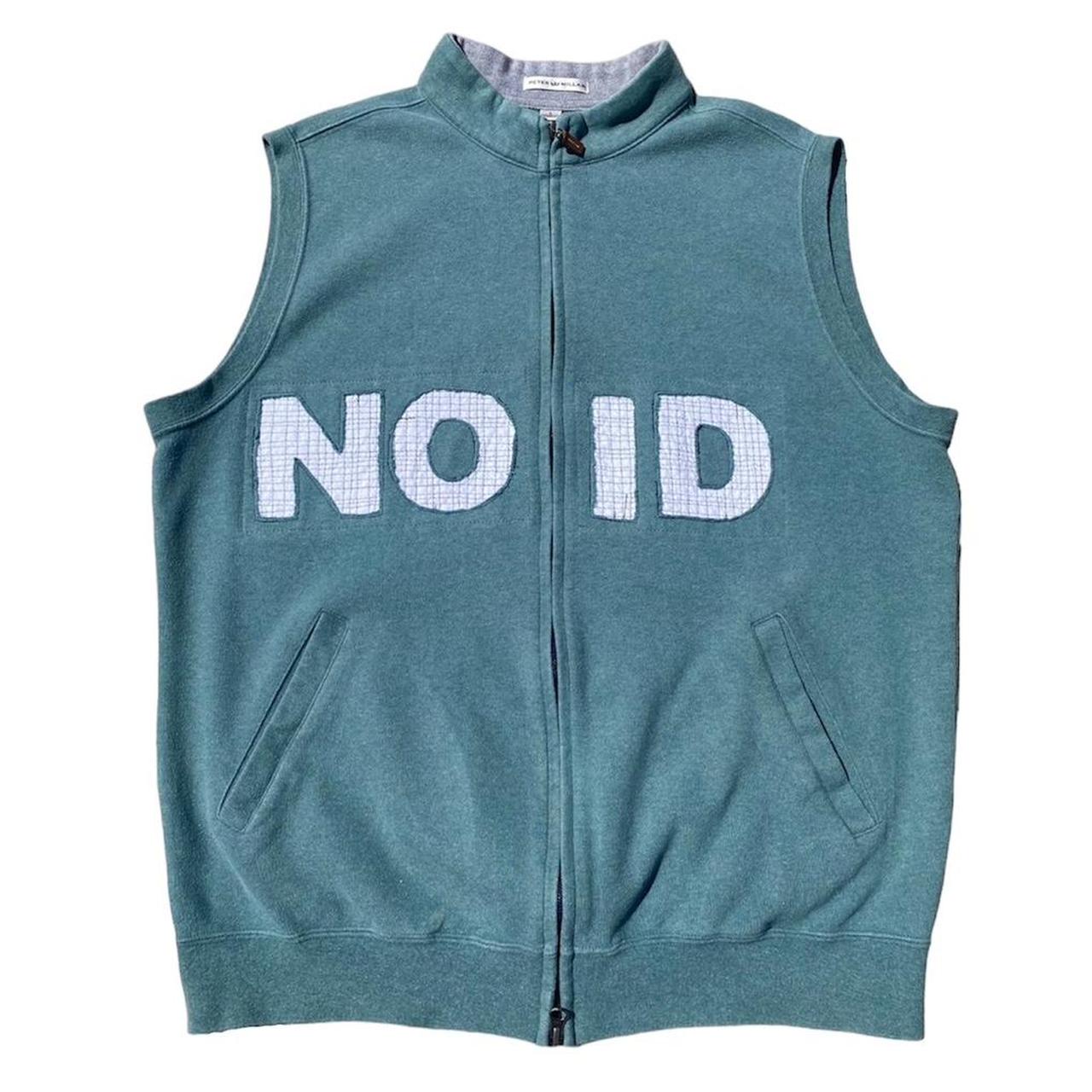 NOID' Sample 02 green 2 way zip up vest *off... - Depop