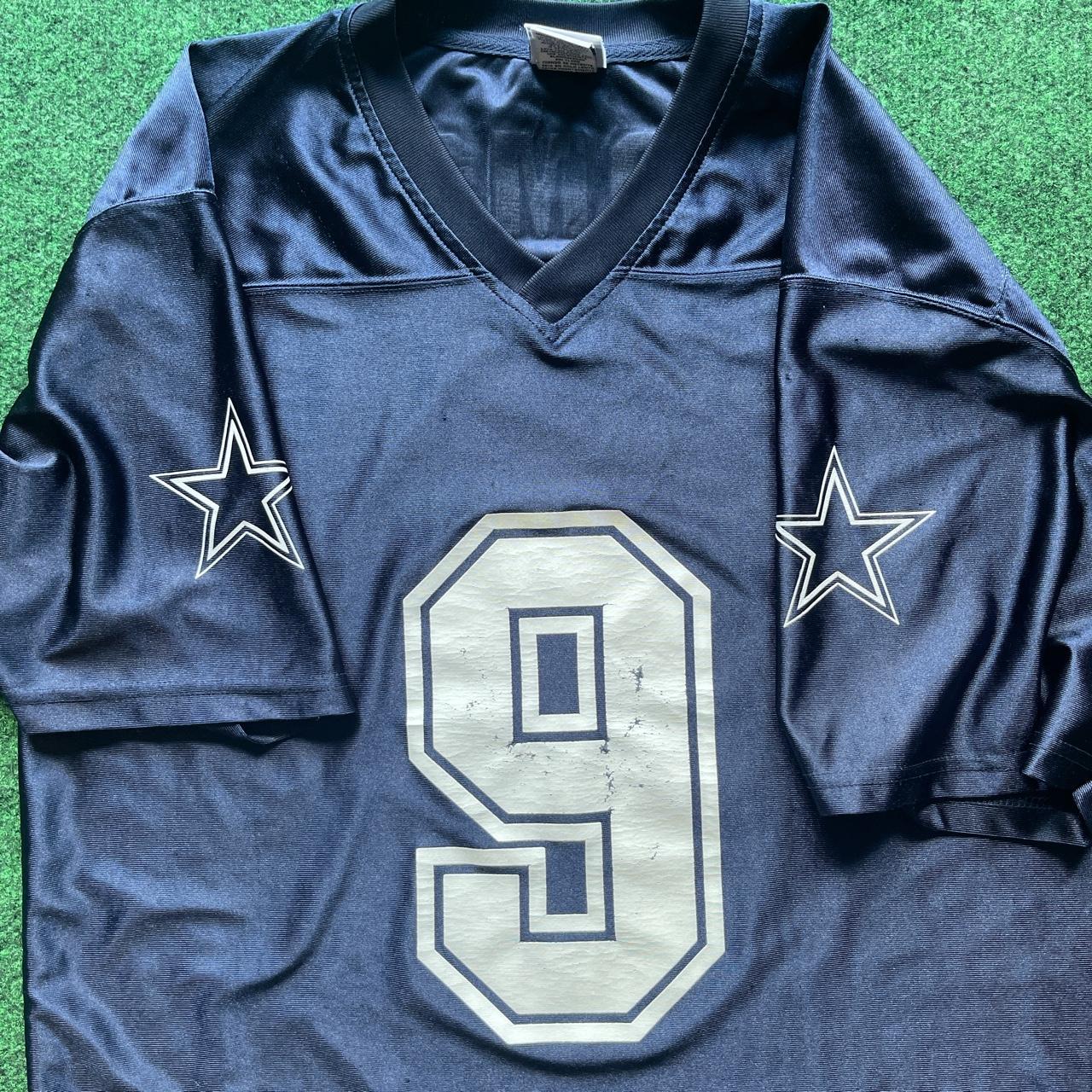 NFL Cowboys Tony Romo Jersey T Shirt Front and Back, - Depop