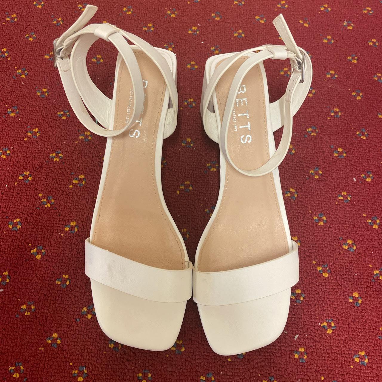 betts white heels