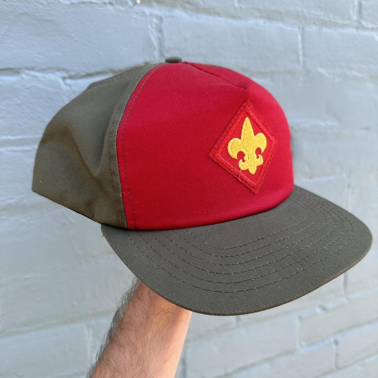 english boy scout hat, Vintage Twill Boy Scout Hat