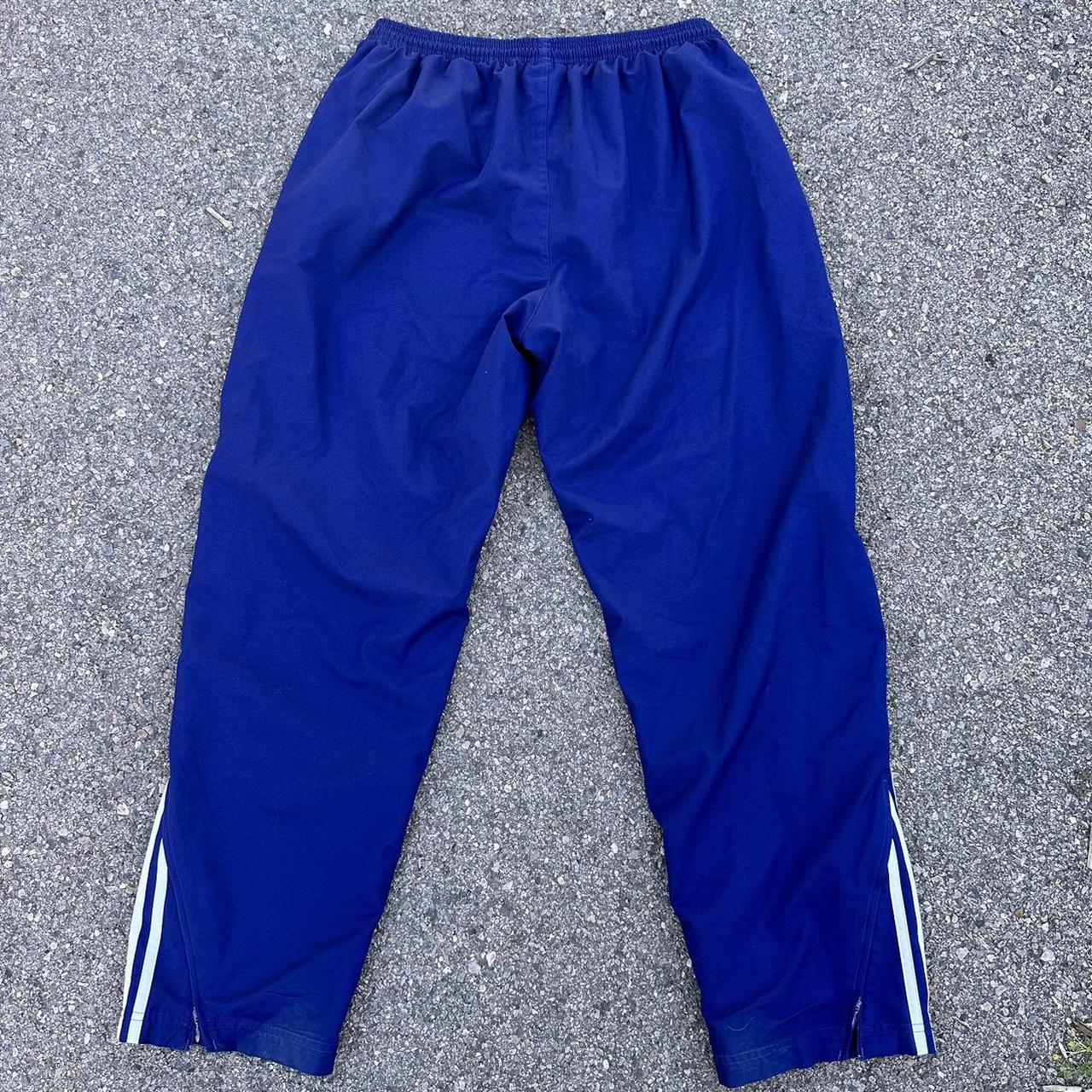 Y2K Adidas Nylon Sweat Pants, Men’s Size Large, Mesh...
