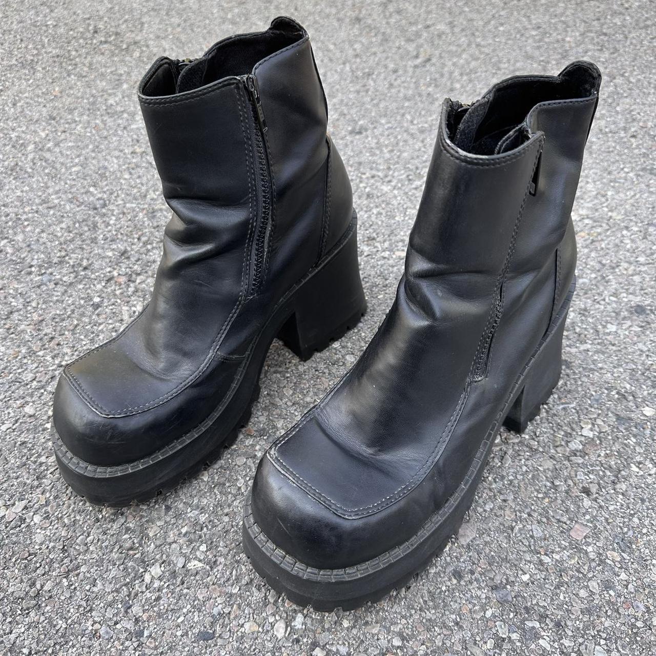 Vintage Platform Boots Men’s Size 11... - Depop