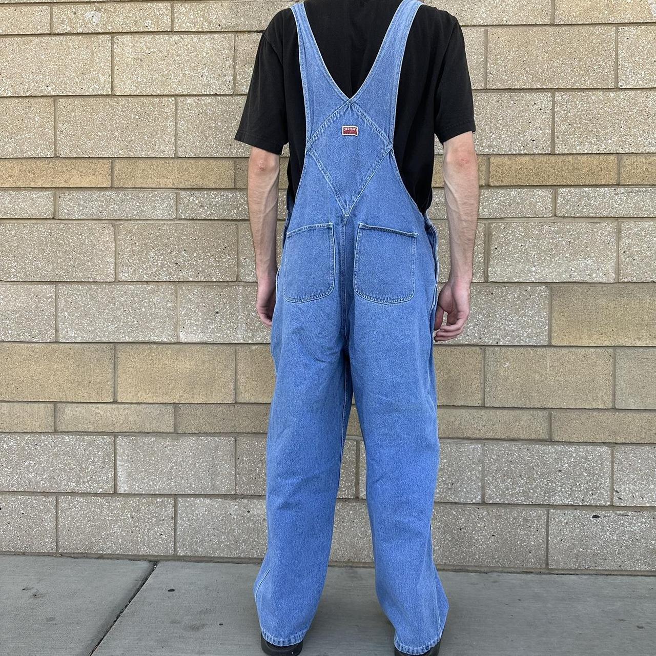 Vintage Old Navy Denim Overalls Men s Large In