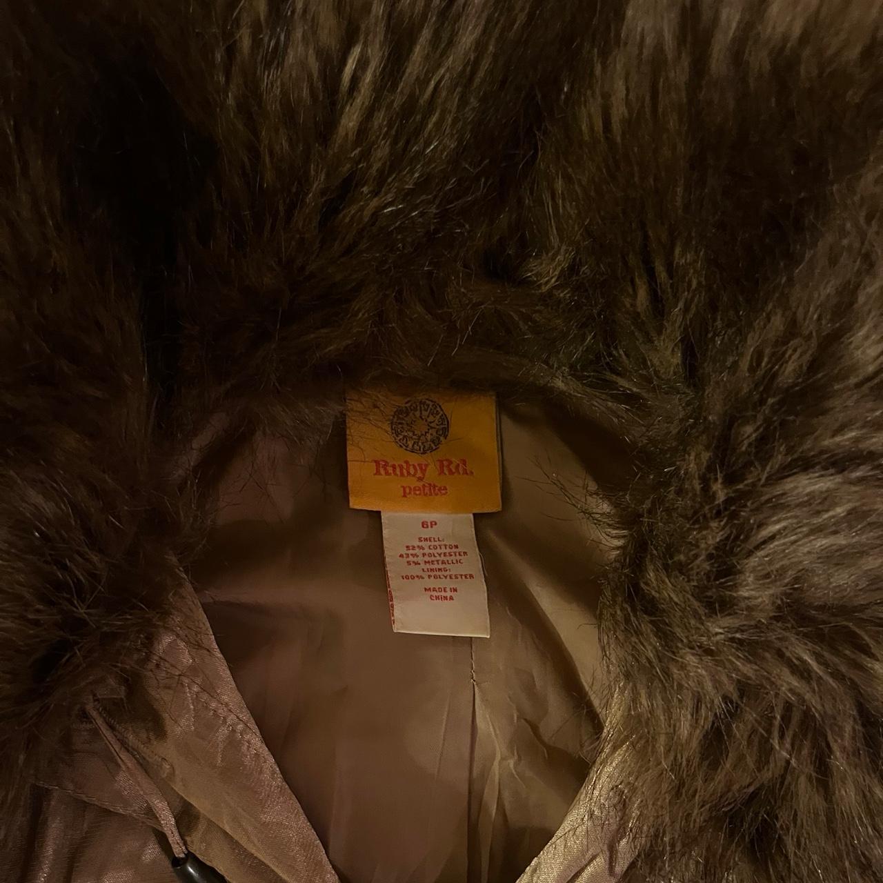 Ruby Rd. Women's Coat - Gold/Brown - S – Ruby Rd.… - image 2