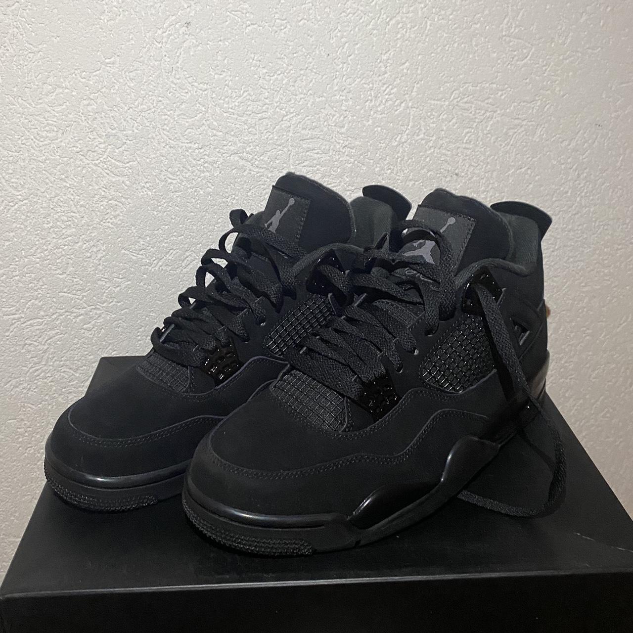Jordan 4 Black Cat🖤 -brand new 10/10 -dm for... - Depop