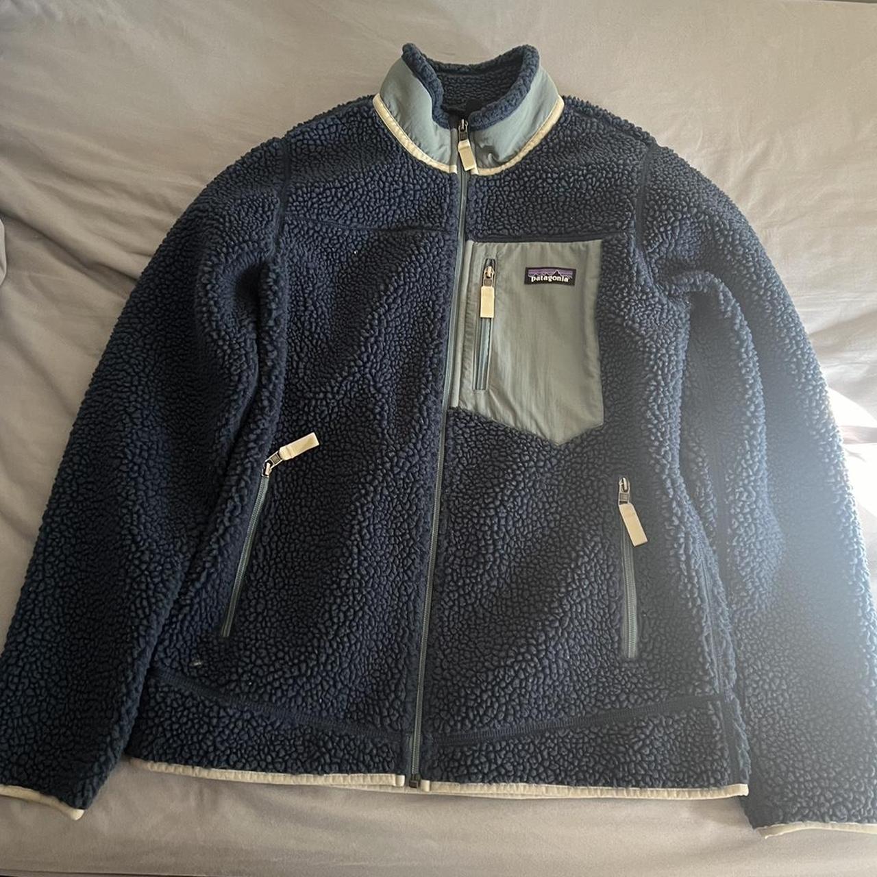 Vintage Patagonia Fleece Jacket Size: M In really... - Depop