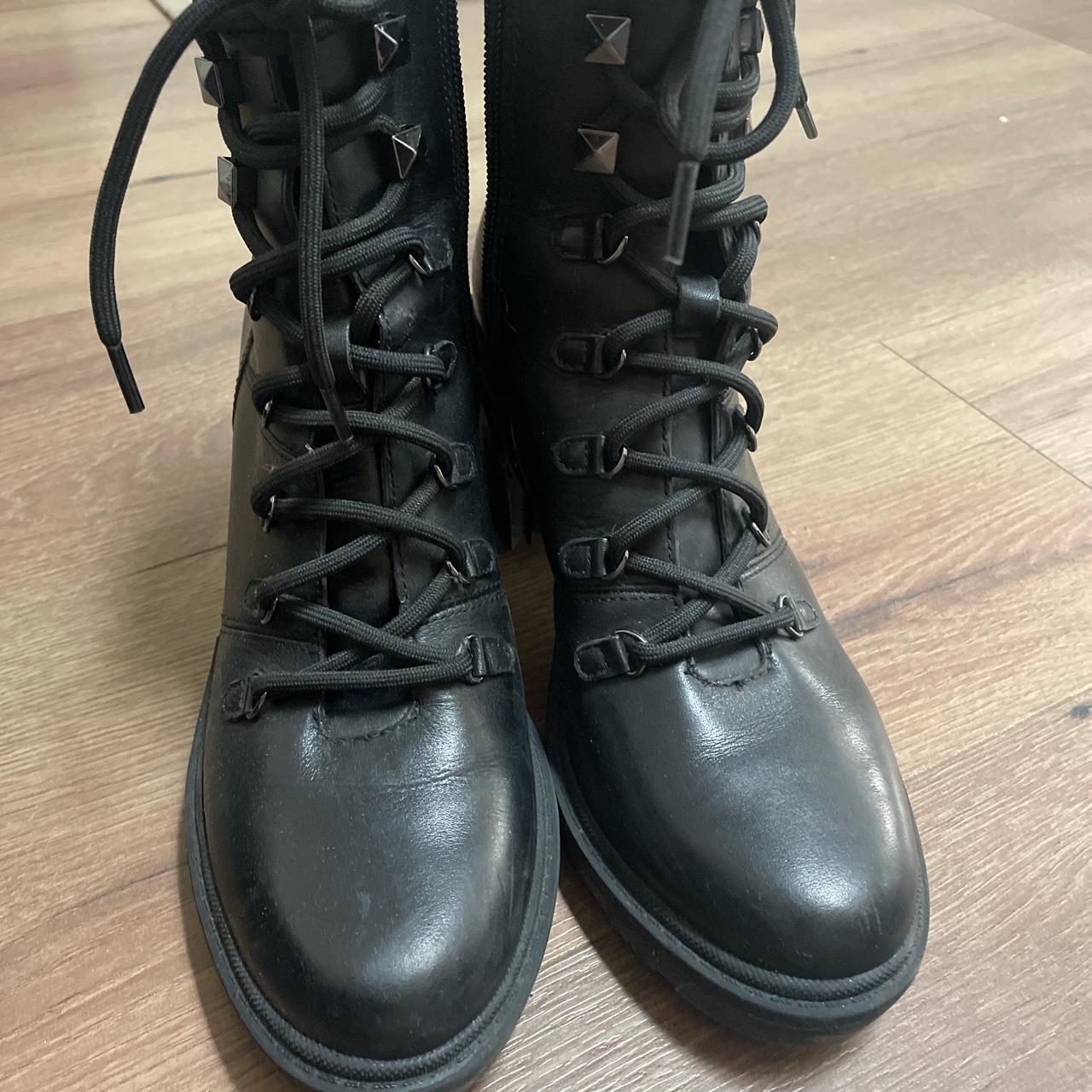 Marc Fisher Women's Black Boots | Depop