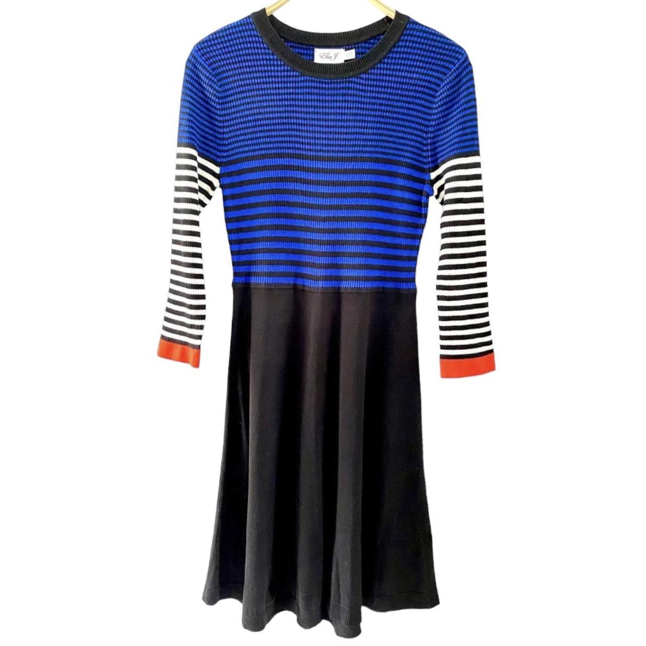 Eliza j clearance stripe sweater dress