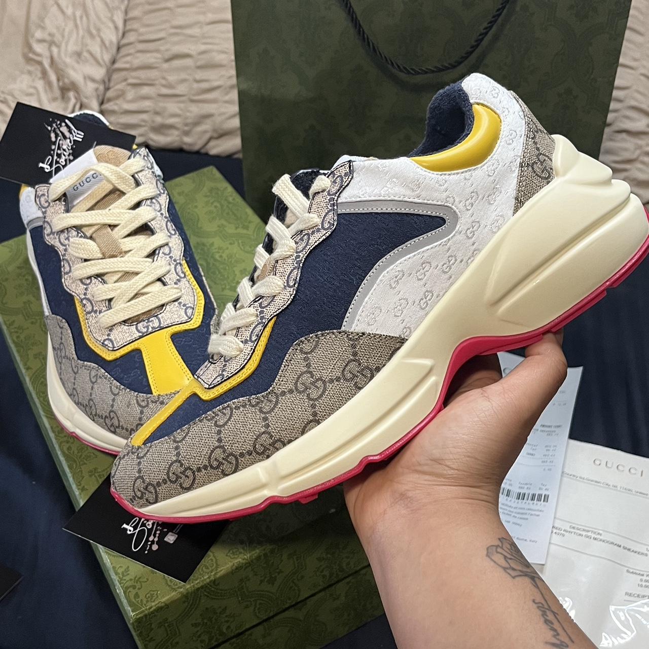 mens gucci gg trainers