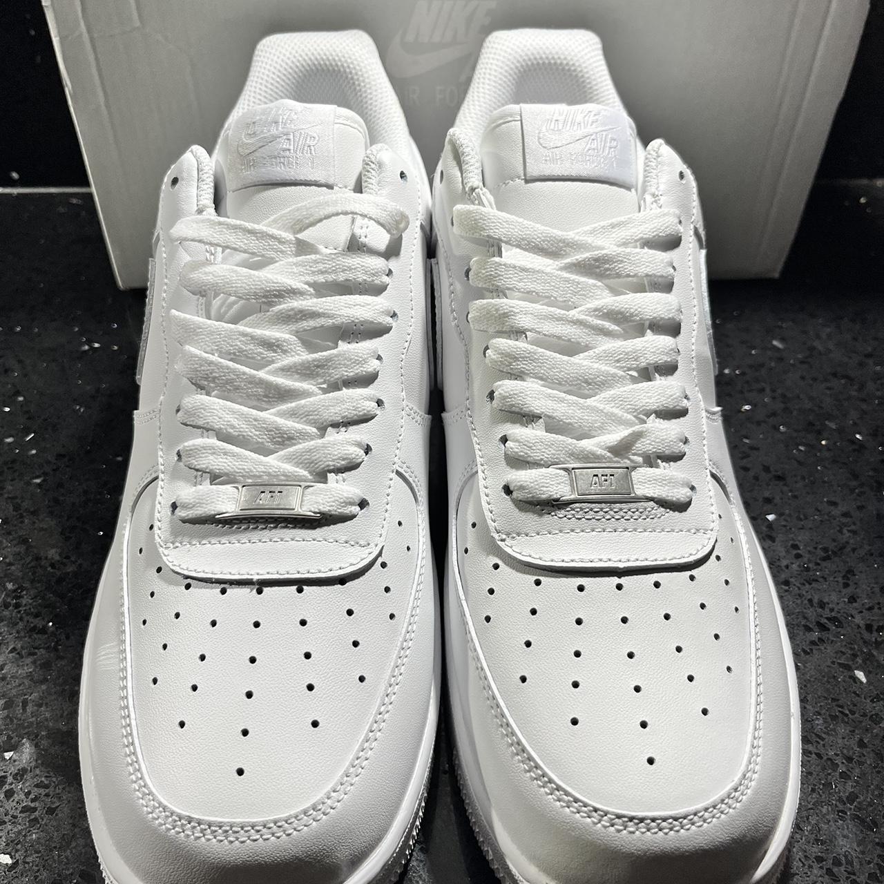 nike air force ones all sizes and colours can be... - Depop