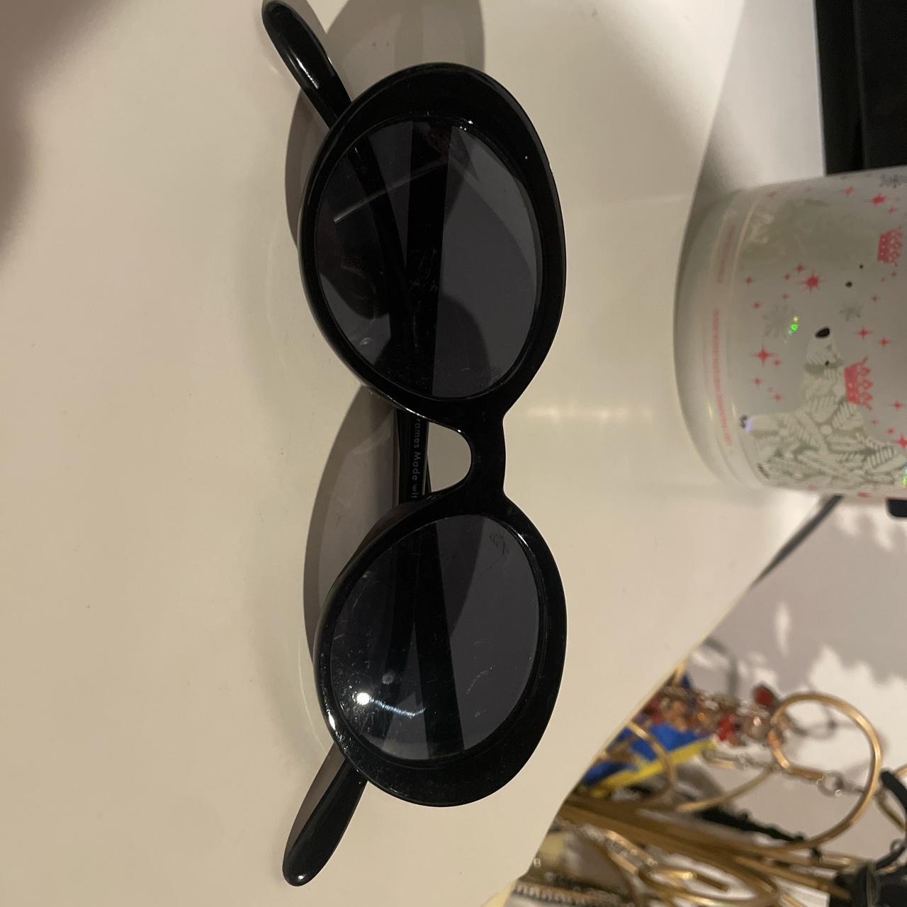 Really cute black sunglasses from target! Depop
