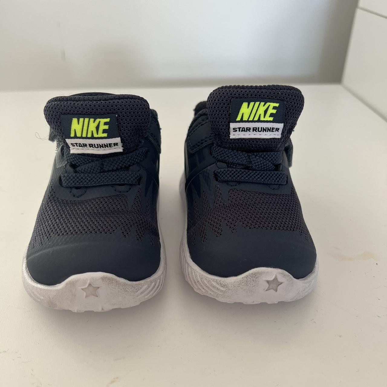 Nike trainers baby - size 2.5 Worn once or twice in... - Depop