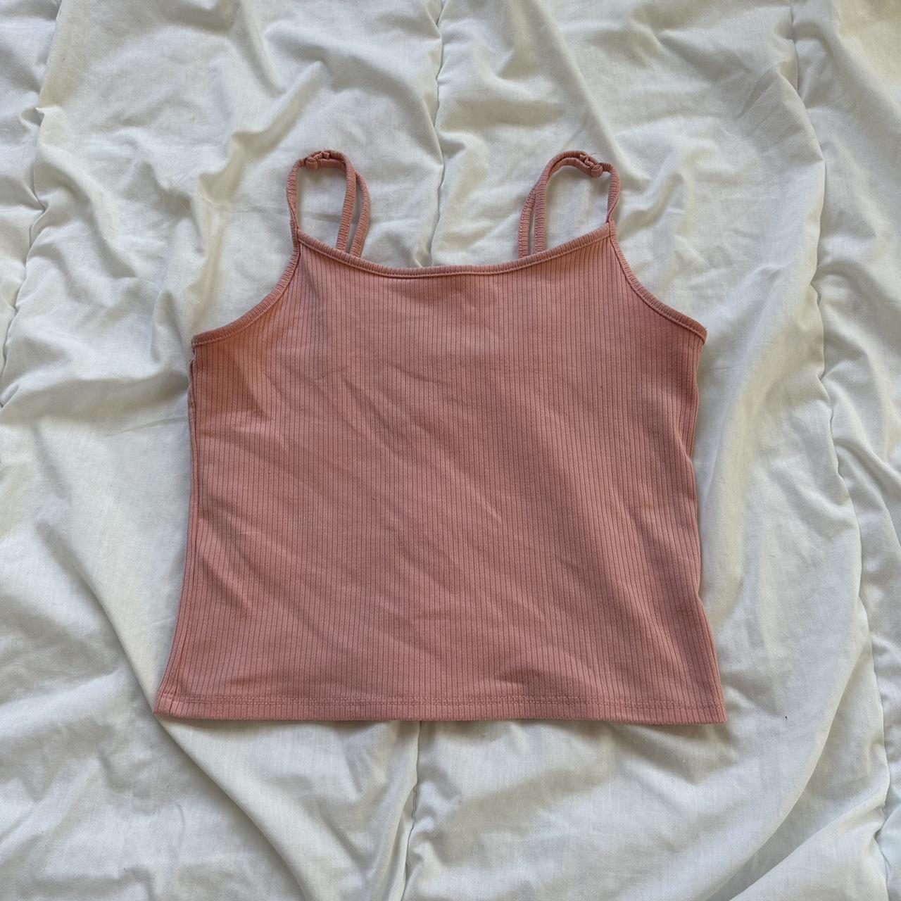 American Eagle Outfitters Women's Pink Vest | Depop