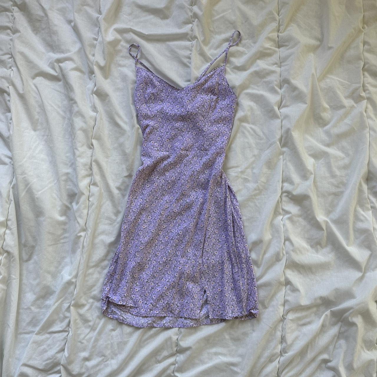Hollister Co. Women's Purple Dress | Depop