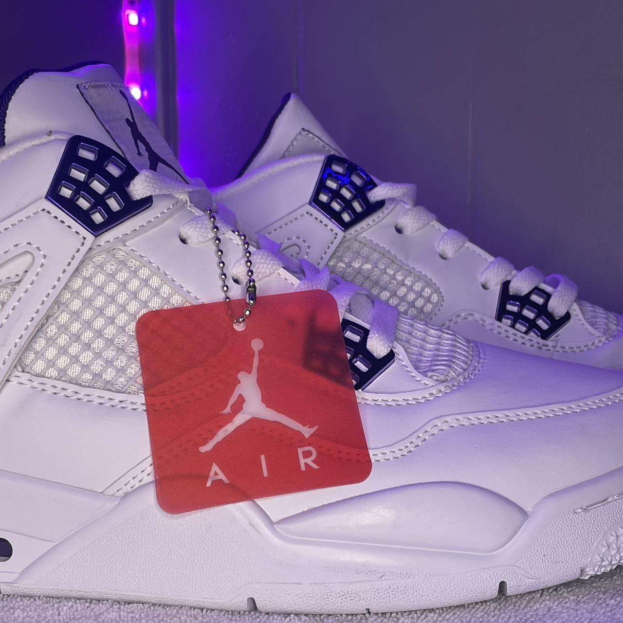 jordan 4 off white purple