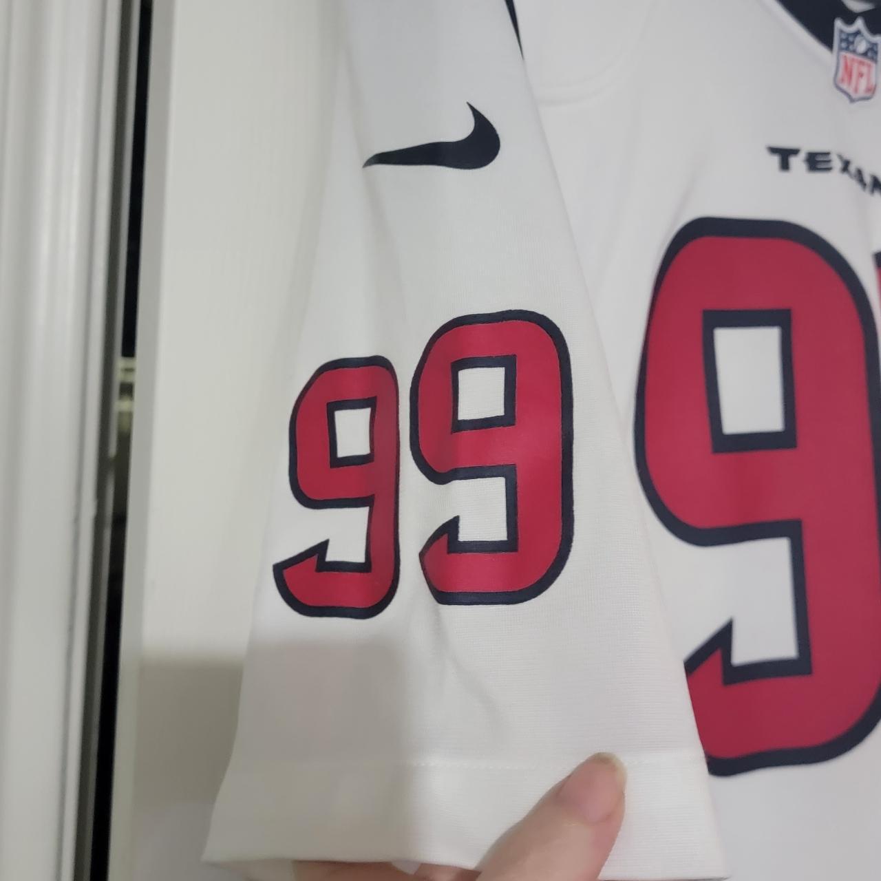 Houston Texans JJ Watt Jersey. Youth XL runs a S-M - Depop