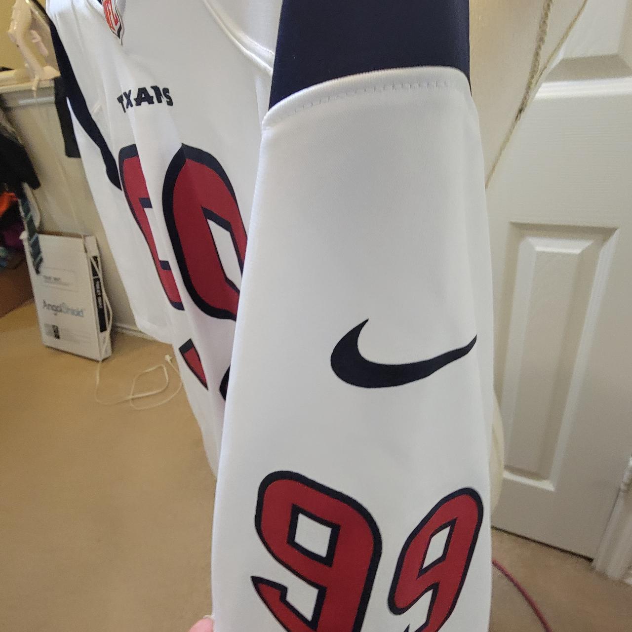 Houston Texans JJ Watt Jersey. Youth XL runs a S-M - Depop