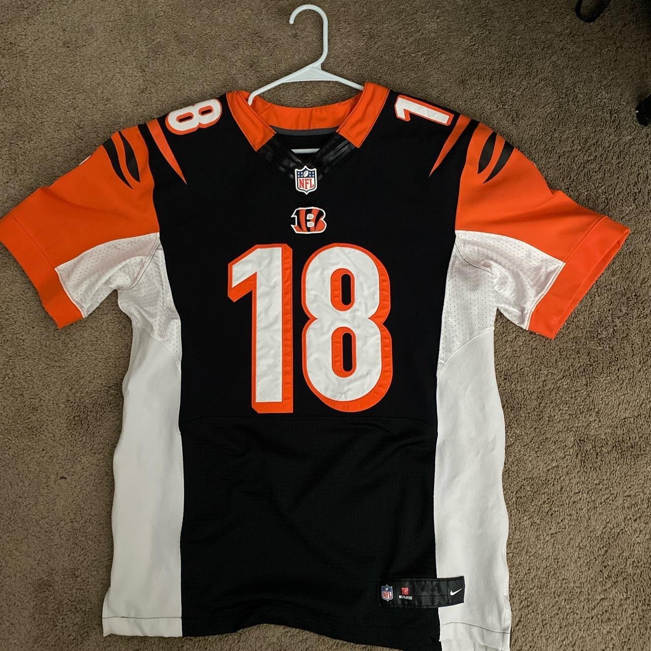 aj green white jersey