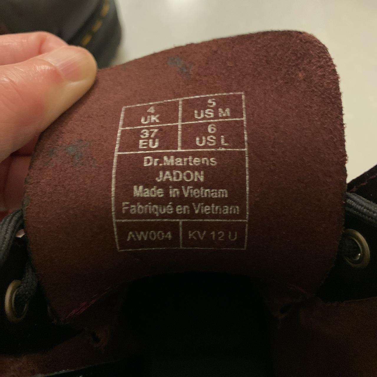 Martens Jadon Platform in Cherry Red Depop