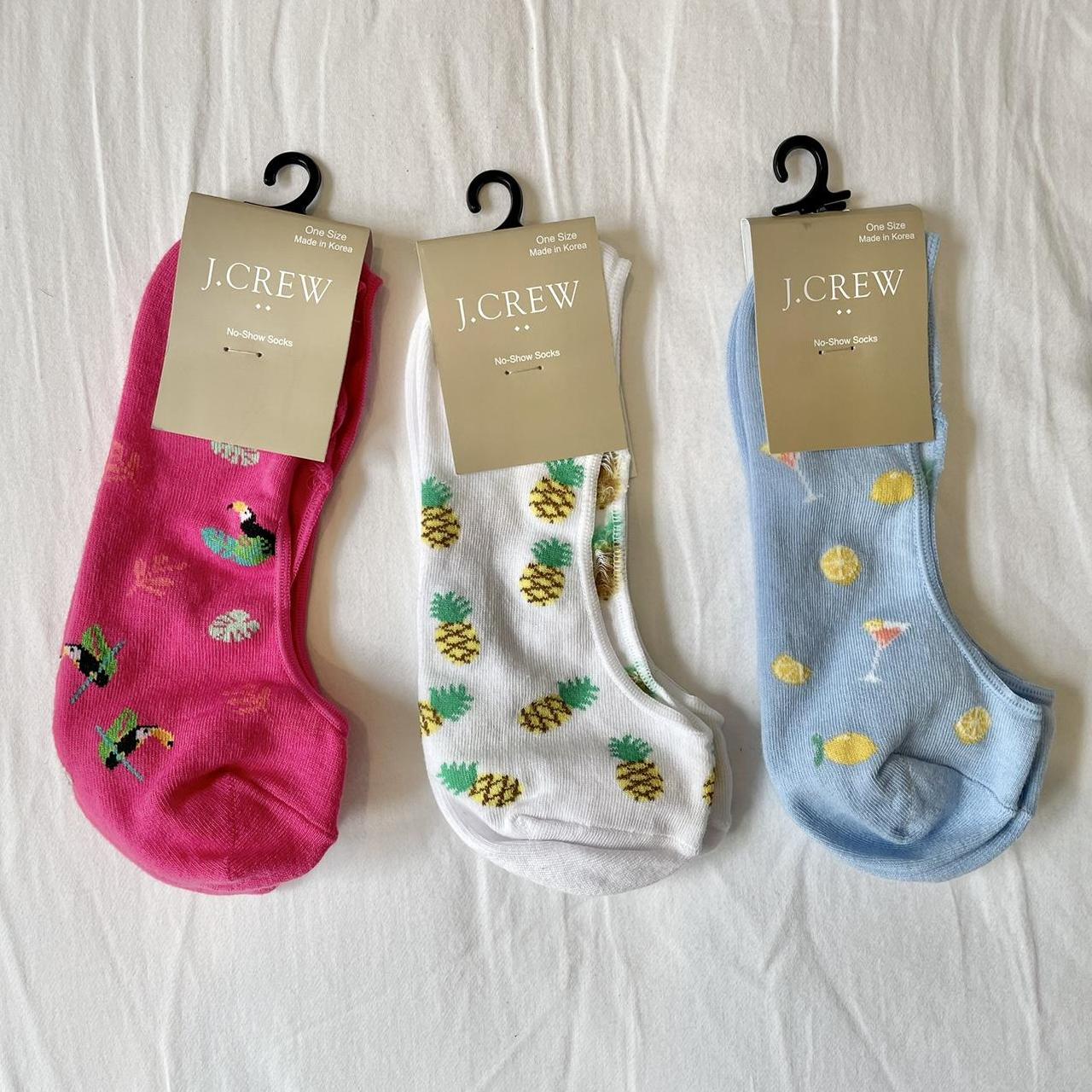 3 pack J.Crew no show socks brand new with... Depop