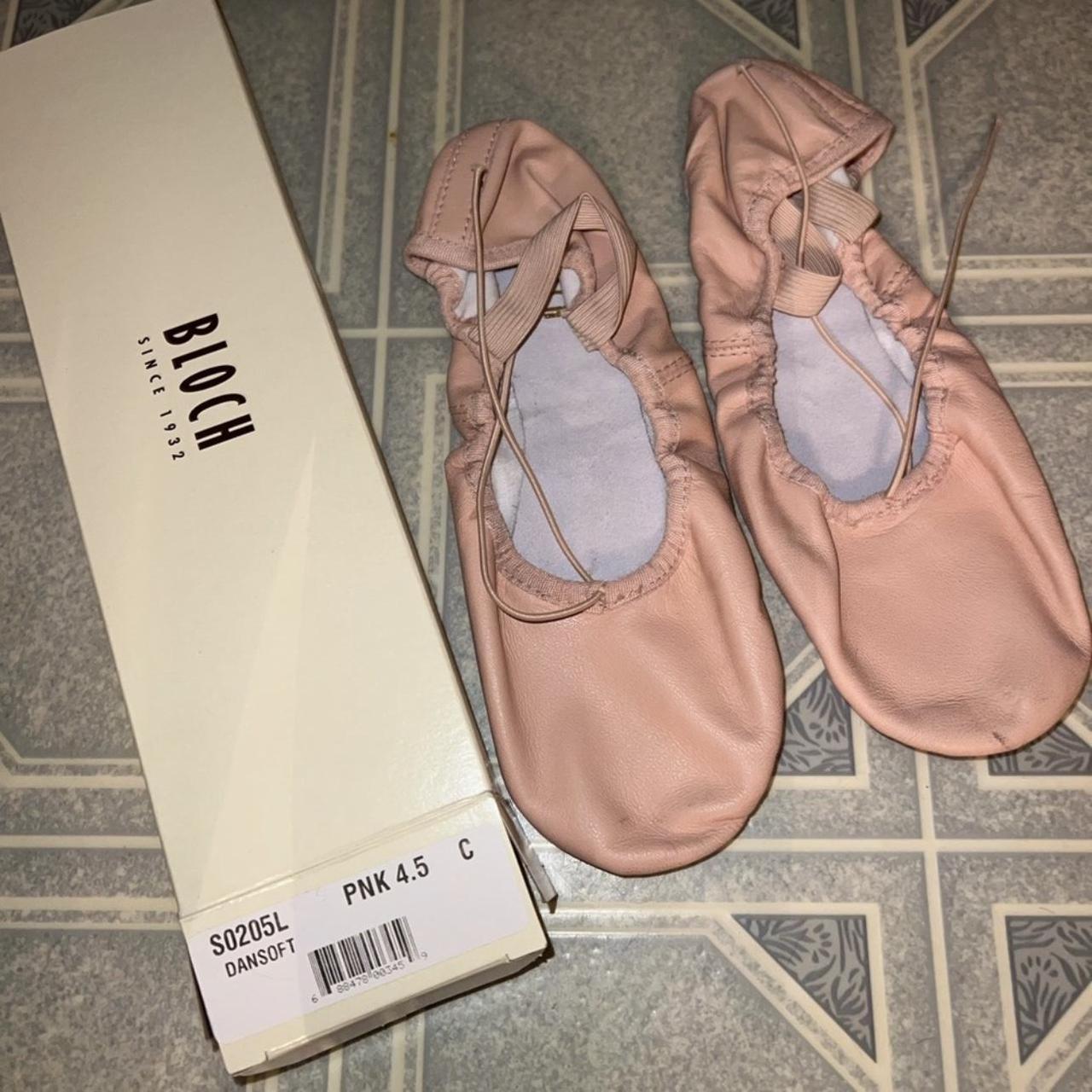 Bloch Pink Ballet Slippers - Depop