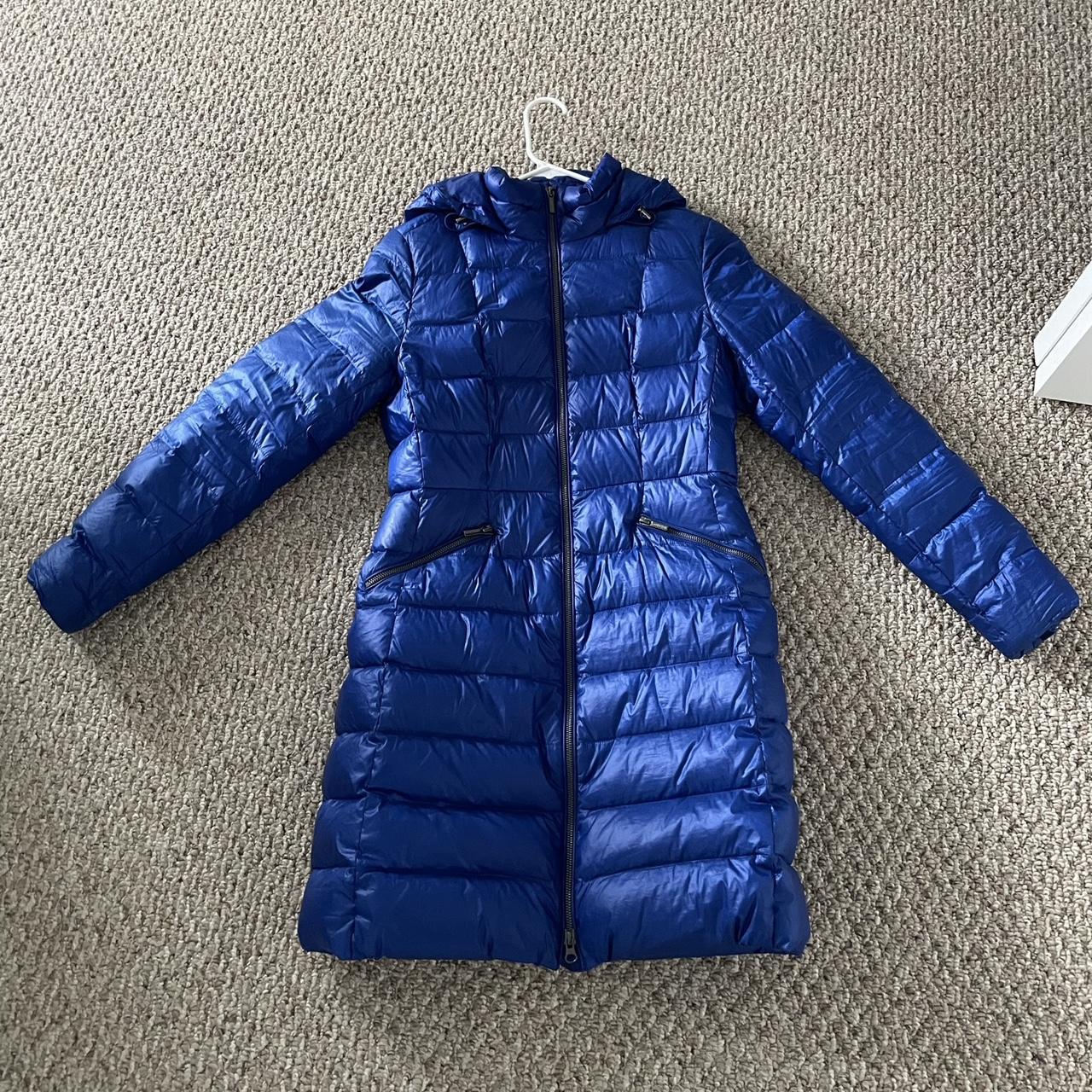 Double zipper cheap winter coat