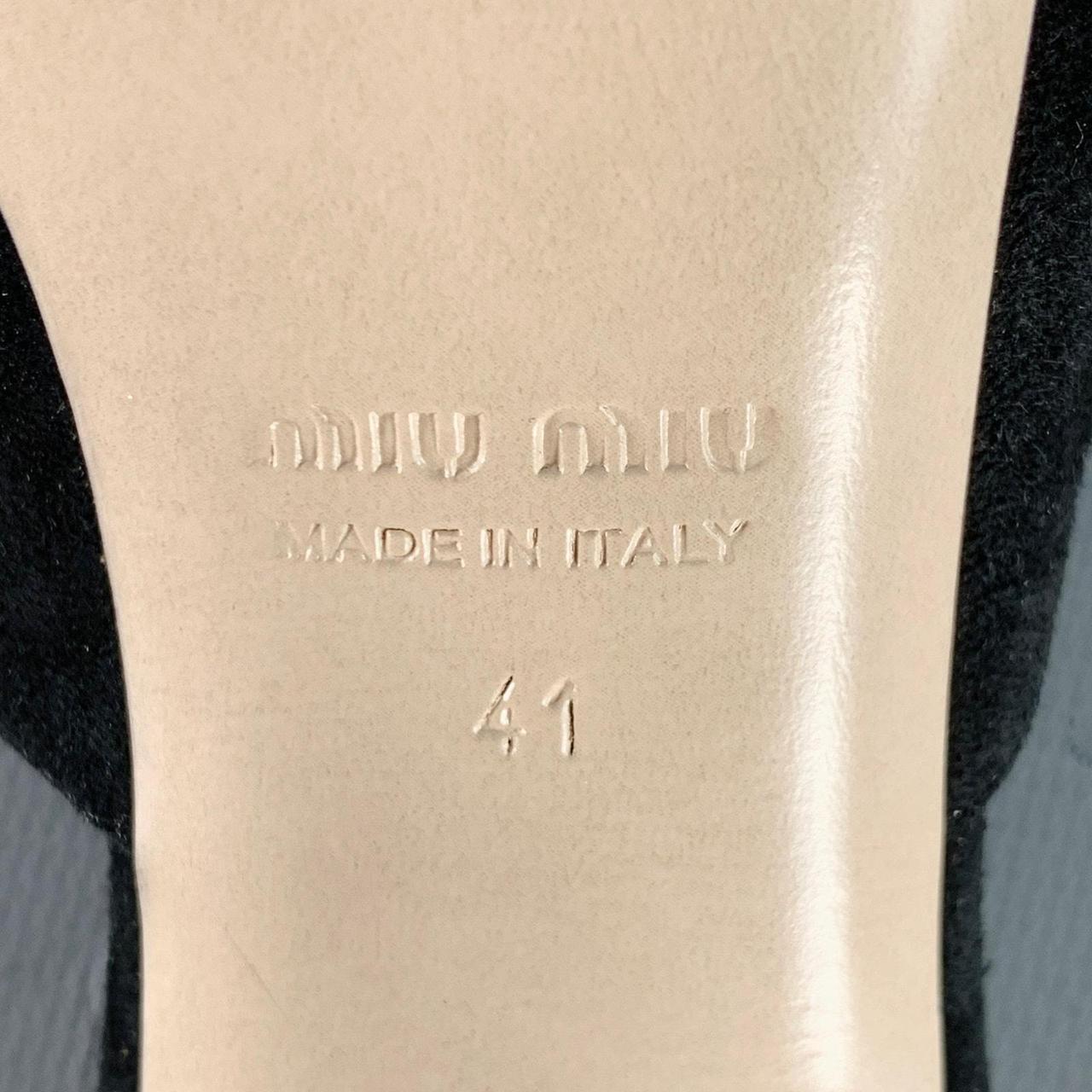 Miu Miu Women's Sandals - Black - US 11 – MIU MIU… - image 8