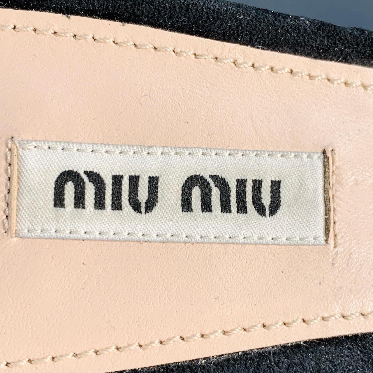 Miu Miu Women's Sandals - Black - US 11 – MIU MIU… - image 7