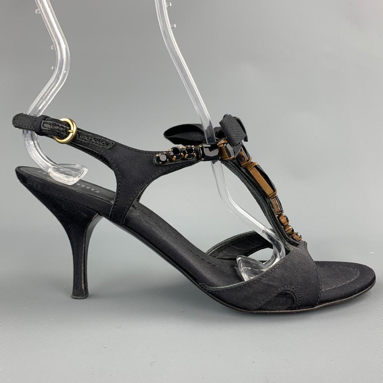 Miu Miu Women's Sandals - Black - US 7.5 – MIU MI… - image 2