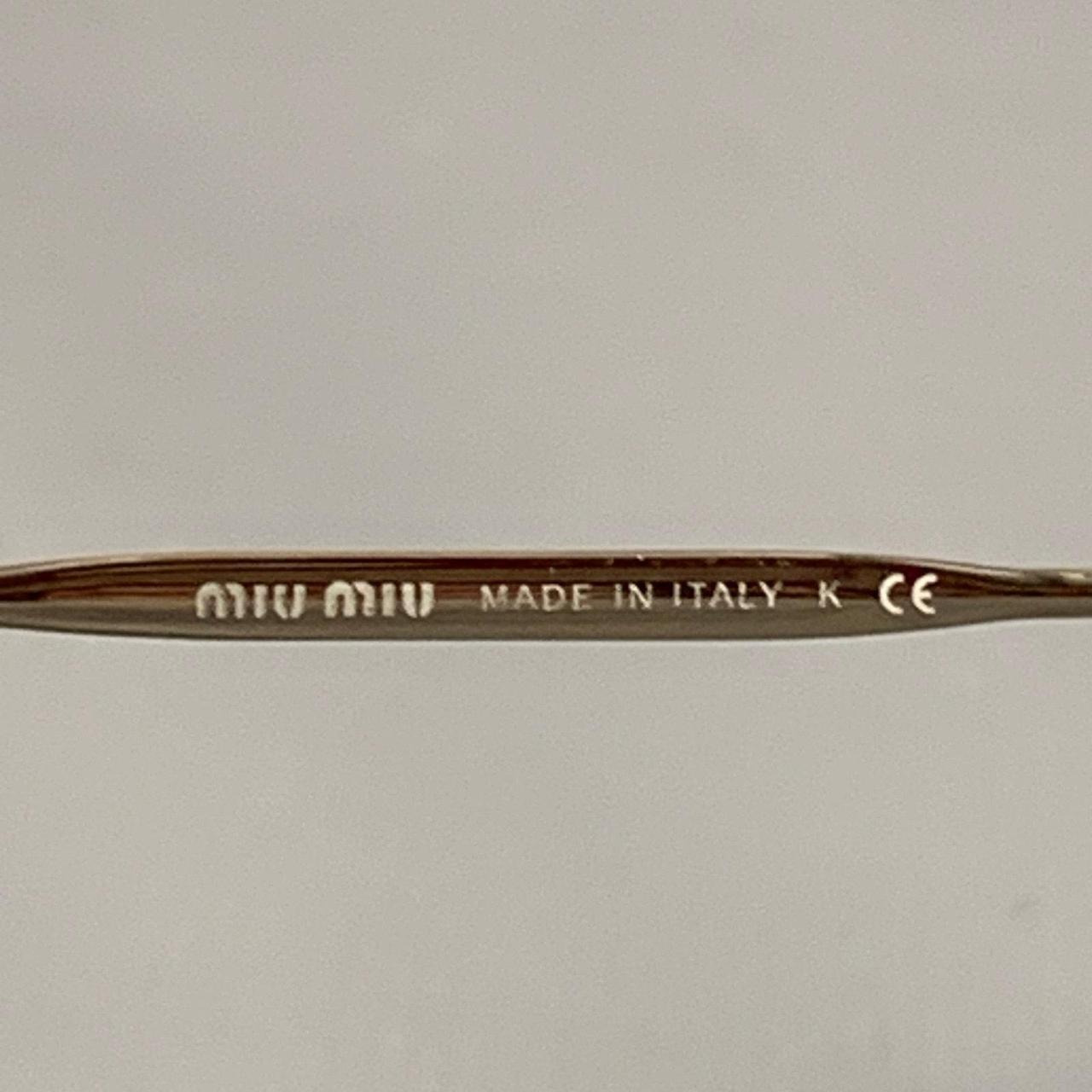 Miu Miu Women's Sunglasses - Grey – MIU MIU Grey … - image 6