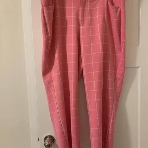Pink trousers/suit pants from Eloquii (I could only - Depop