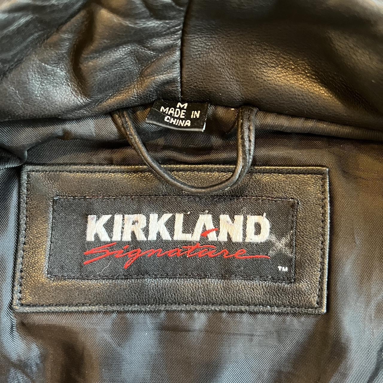 Costco brand Kirkland leather jacket. Minor wear... Depop