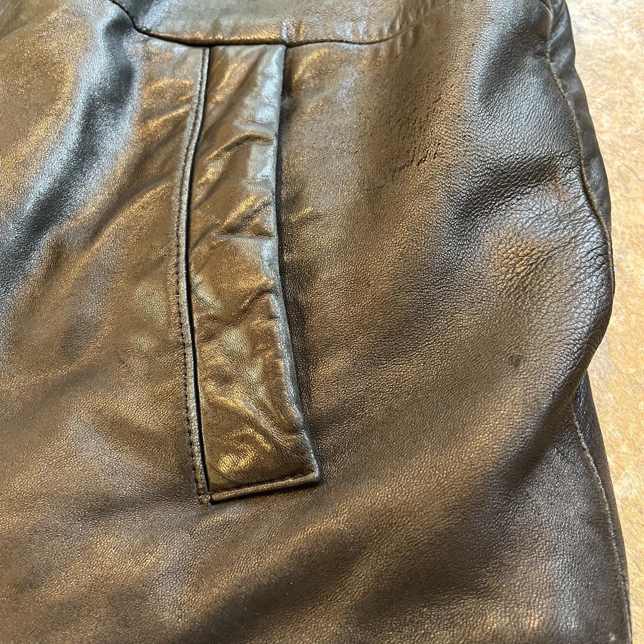 Costco brand Kirkland leather jacket. Minor wear... Depop