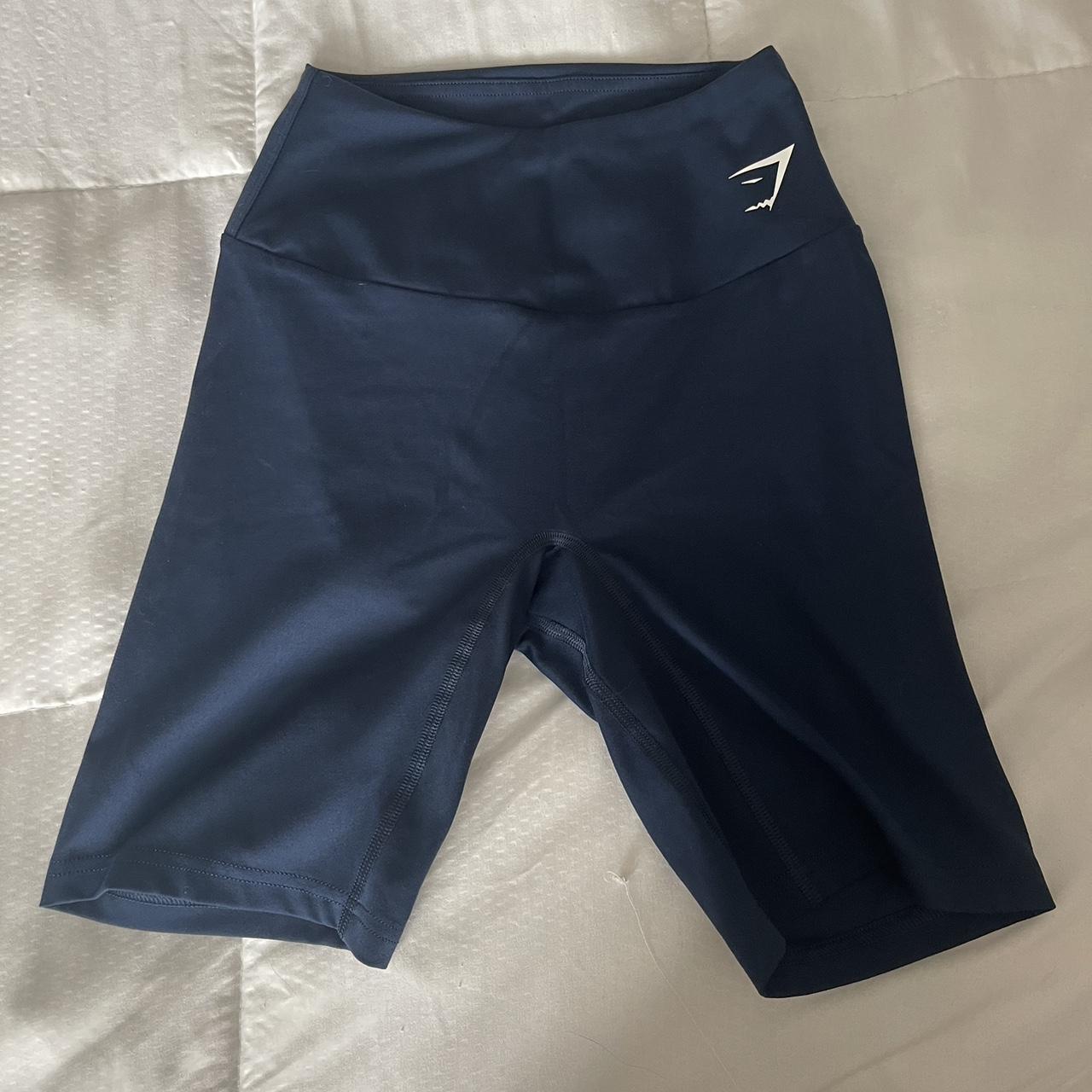 gym shark biker shorts