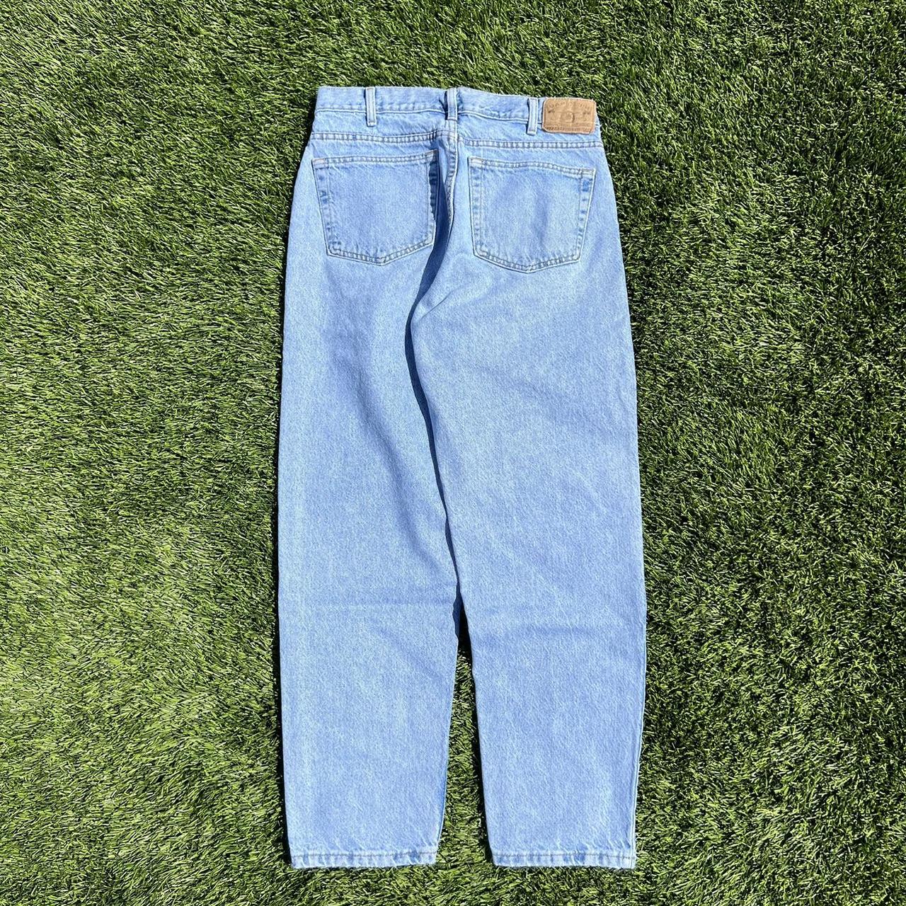 Vintage 90s Gap Denim Jeans Baggy Light Wash Made... - Depop