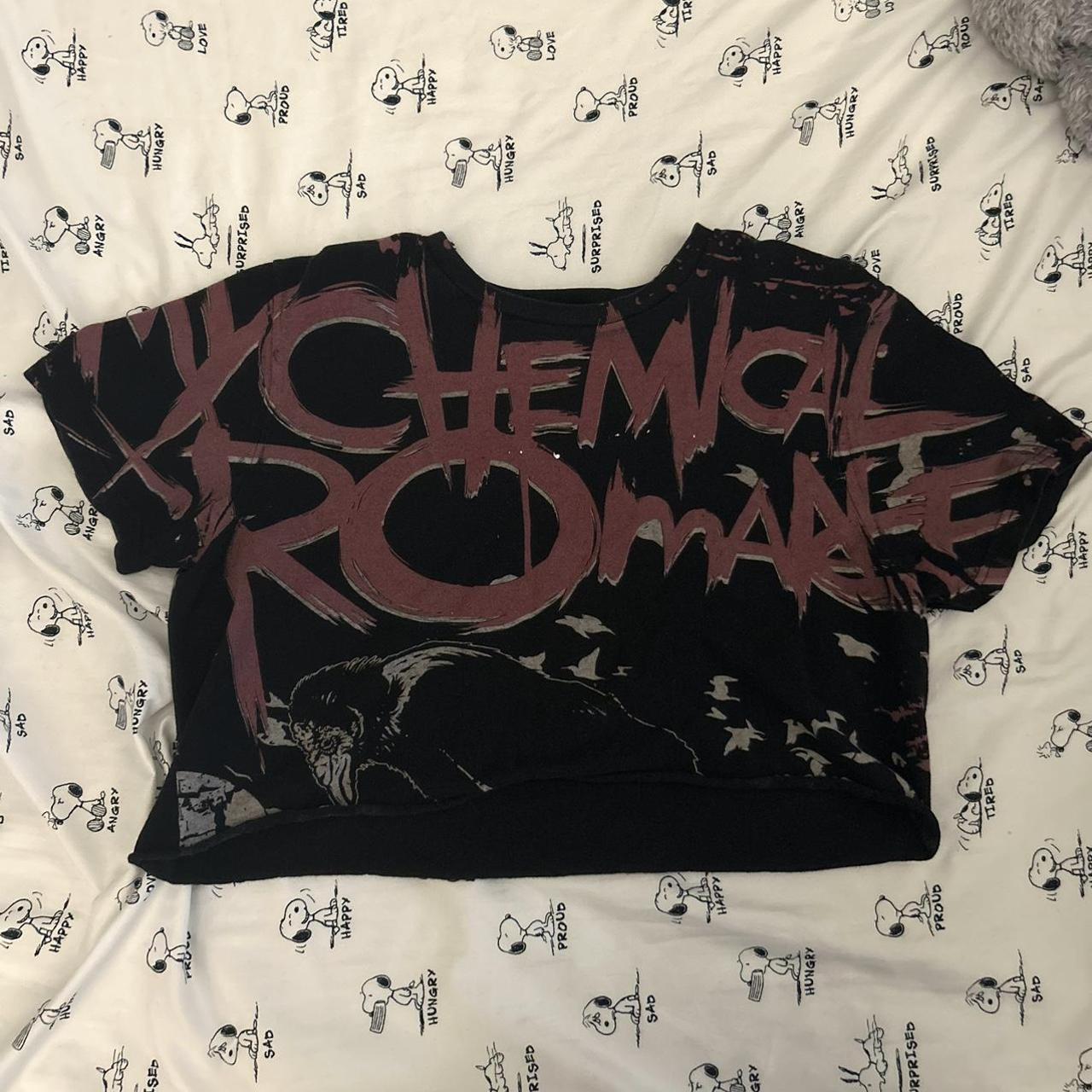 My Chemical Romance Crop top - Depop