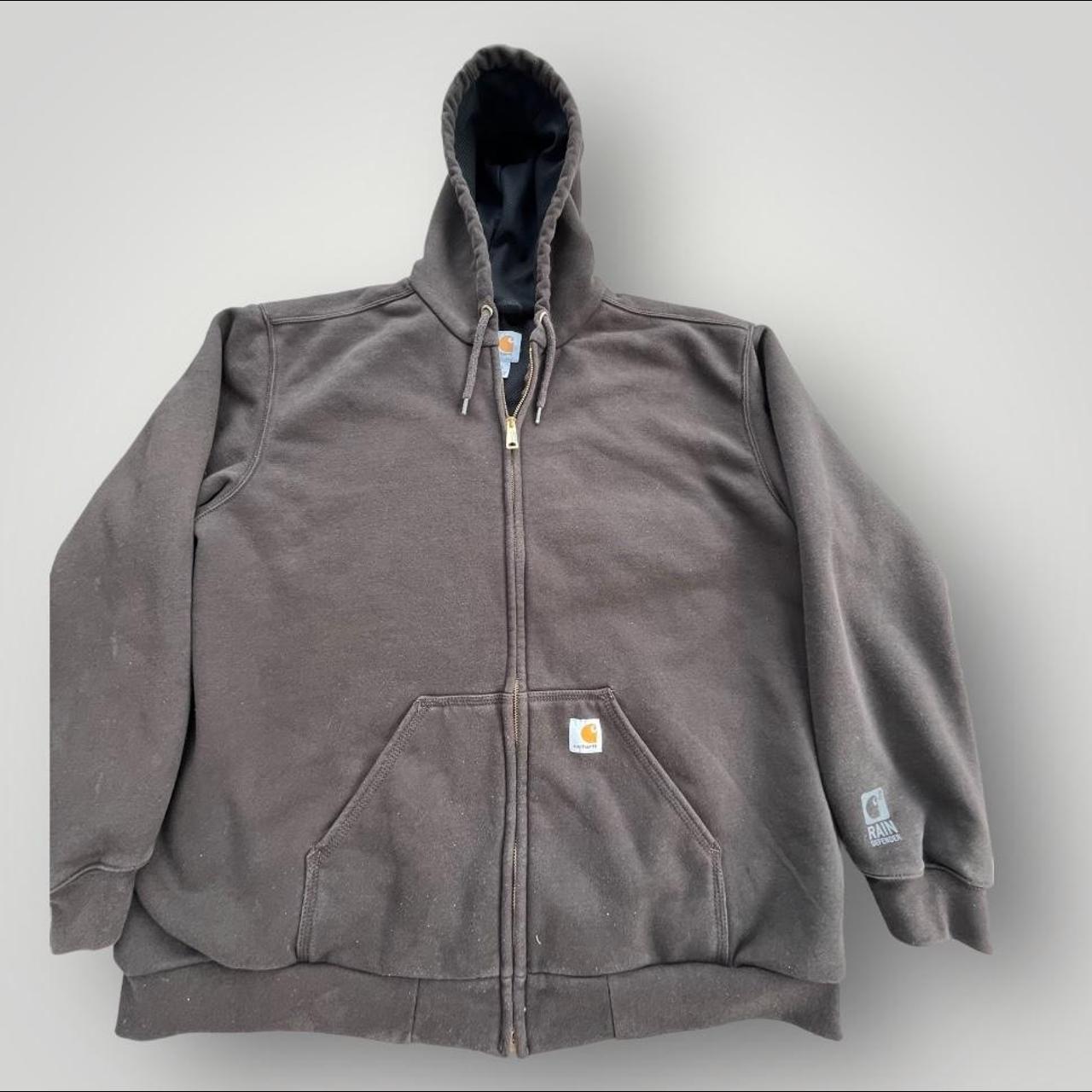 Carhartt rain defender zip up hoodie. Great... Depop