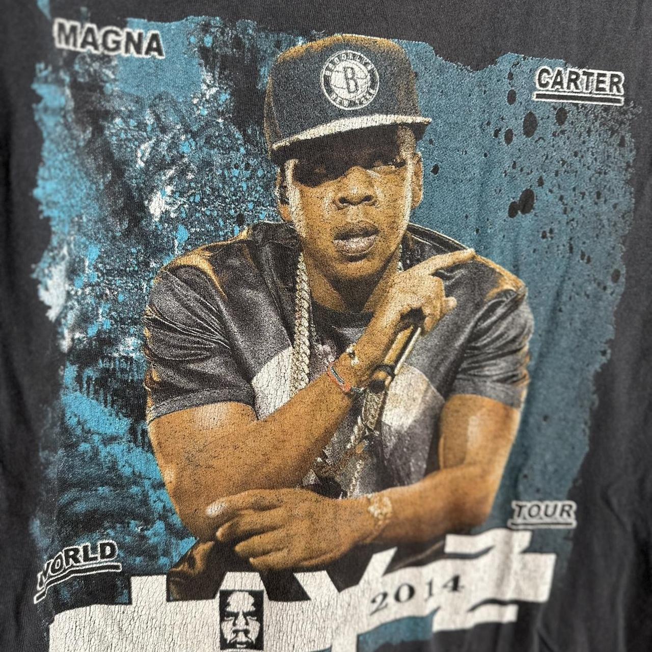 2014 Jay-Z Magna Carter World Tour Merch Tee... - Depop