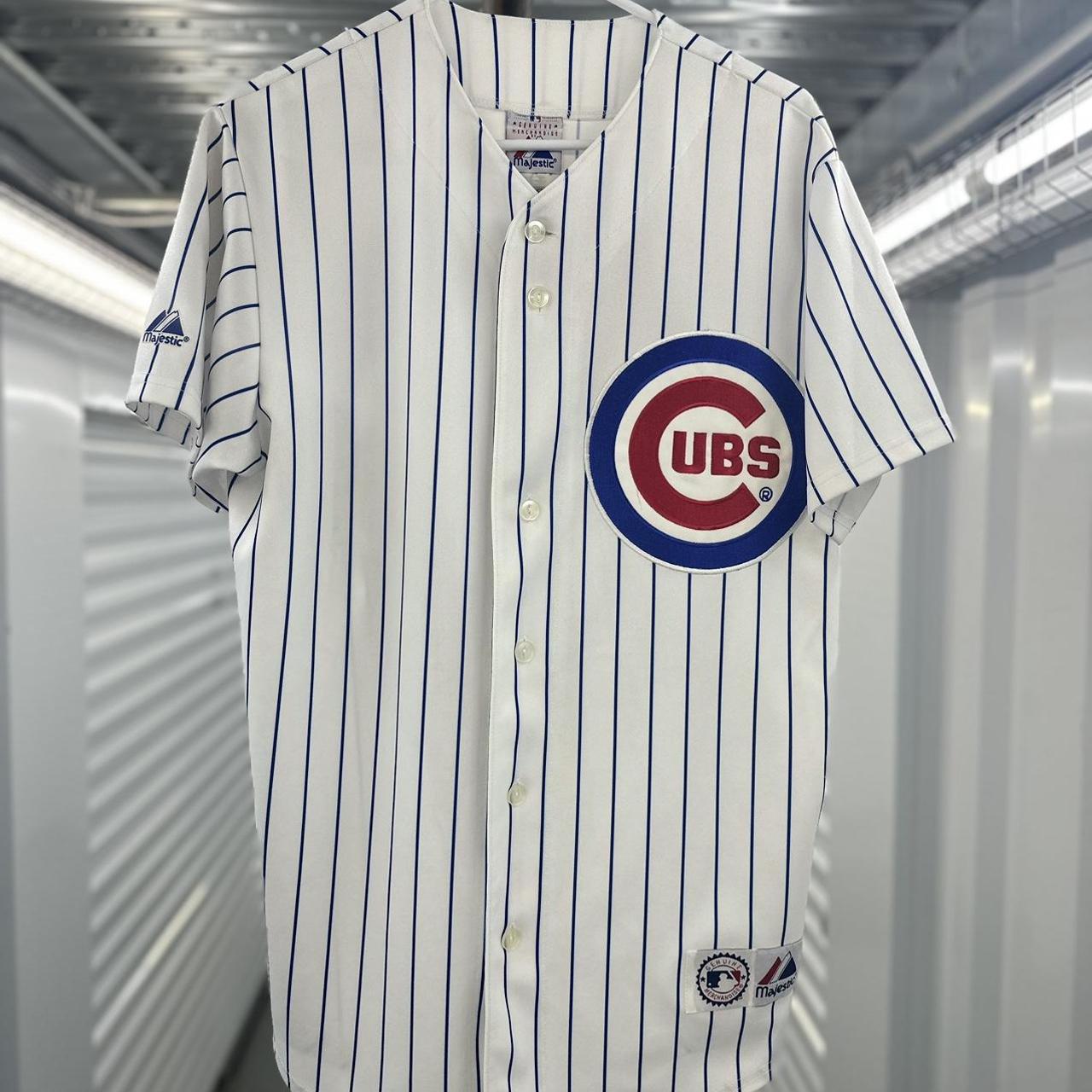 Vintage Chicago Cubs Majestic Jersey Very nice cubs - Depop